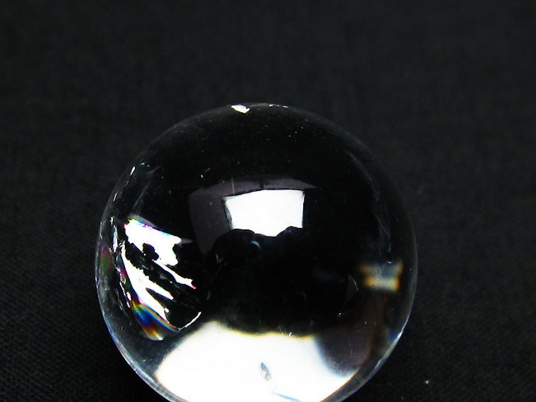 ヒマラヤ水晶 丸玉 23mm [t91-8012] 2枚目