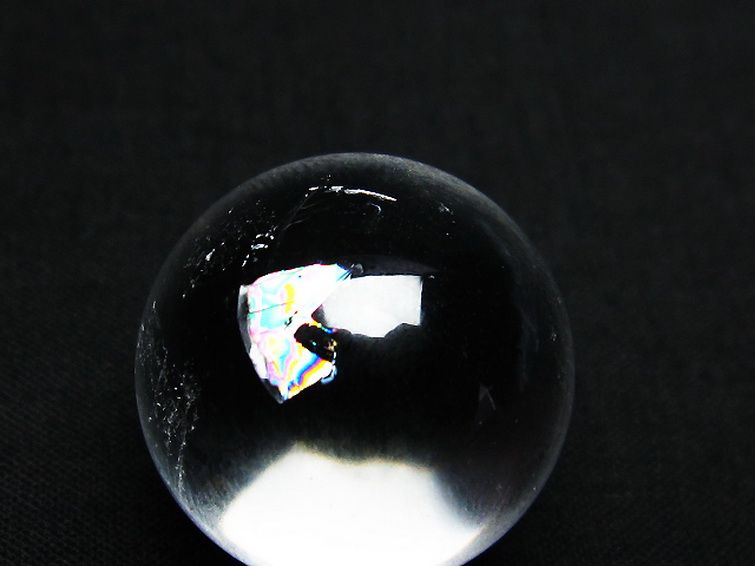 ヒマラヤ水晶 丸玉 23mm [t91-8050] 2枚目