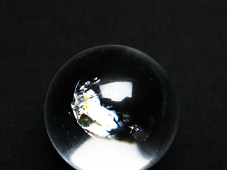 ヒマラヤ水晶 丸玉 23mm [t91-8053] 2枚目