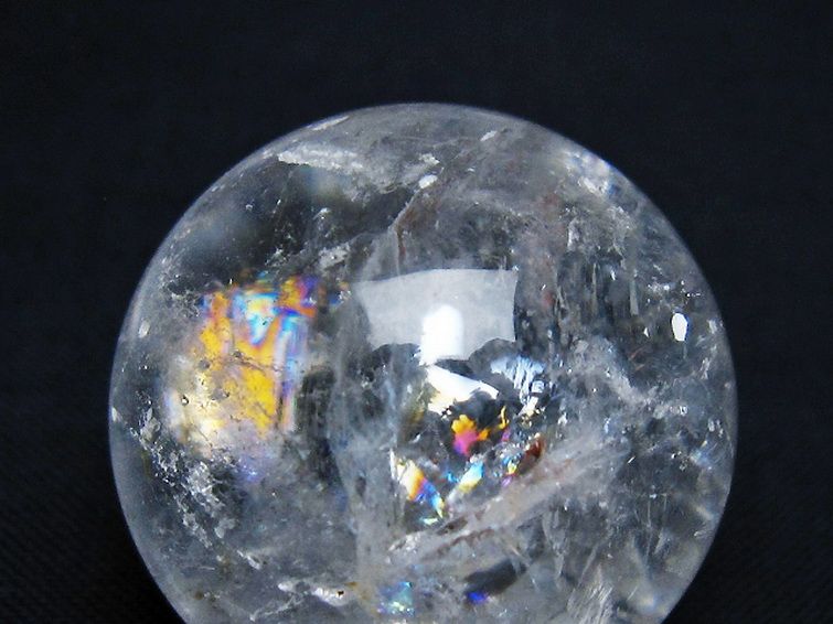 ヒマラヤ水晶 丸玉 28mm [t91-8834] 2枚目
