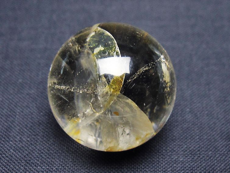 ヒマラヤ水晶 丸玉 25mm [t91-8873] 1枚目