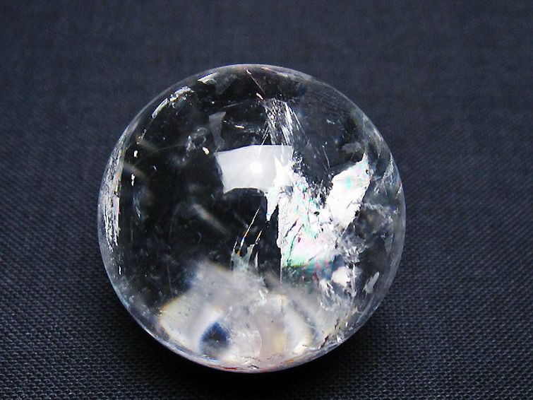 ヒマラヤ水晶 丸玉 27mm [T91-8885] 1枚目