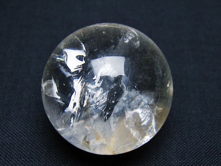 ヒマラヤ水晶 丸玉 27mm [T91-8886] 1枚目