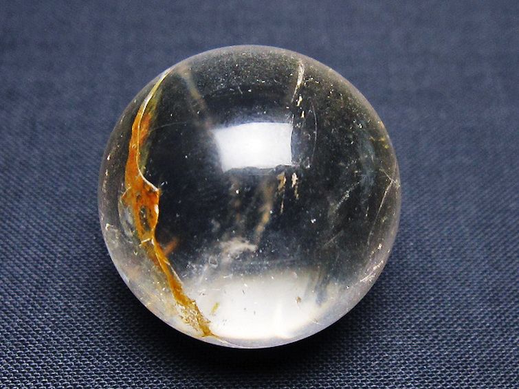 ヒマラヤ水晶 丸玉 27mm [T91-8888] 1枚目