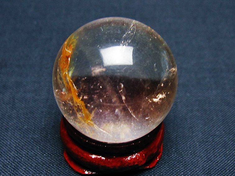 ヒマラヤ水晶 丸玉 27mm [T91-8888] 3枚目