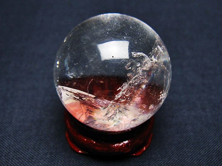 ヒマラヤ水晶 丸玉 29mm [T91-8892] 1枚目