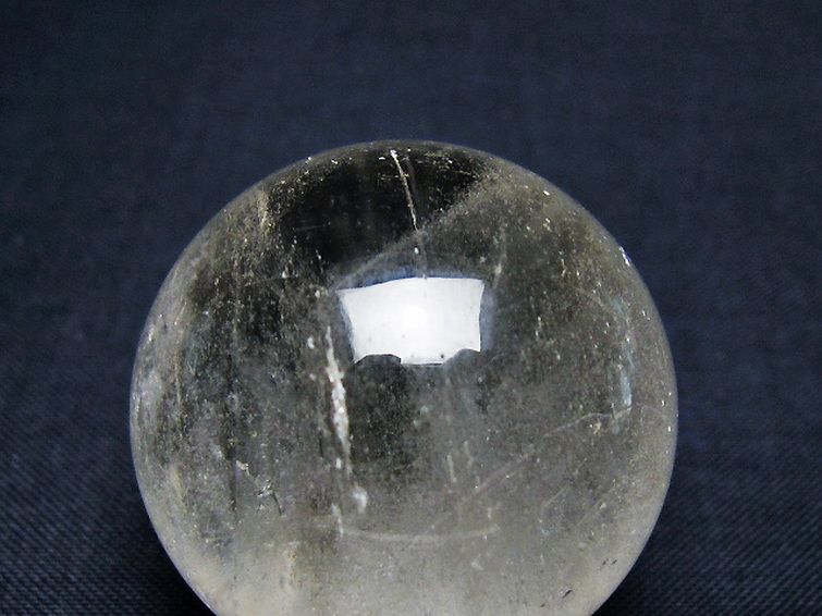 ヒマラヤ水晶 丸玉 34mm [t91-9007]