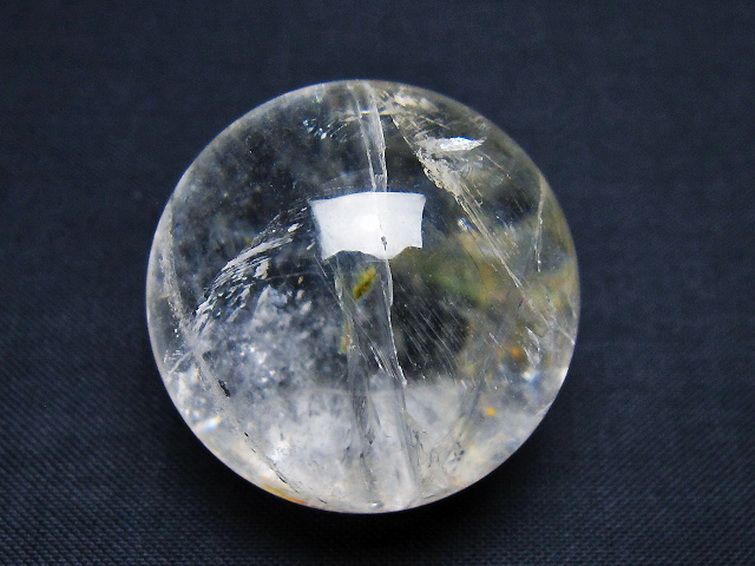 ヒマラヤ水晶 丸玉 32mm [T91-9027] 1枚目