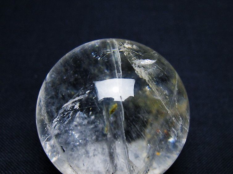 ヒマラヤ水晶 丸玉 32mm [T91-9027] 2枚目