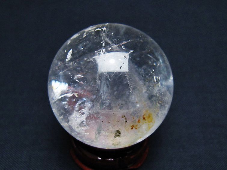 ヒマラヤ水晶 丸玉 35mm [T91-9047] 3枚目