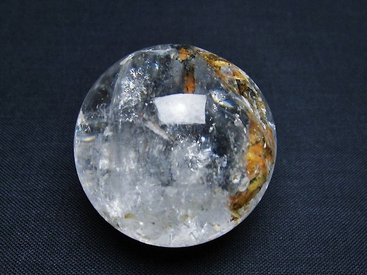 ヒマラヤ水晶 丸玉 36mm [T91-9054] 1枚目