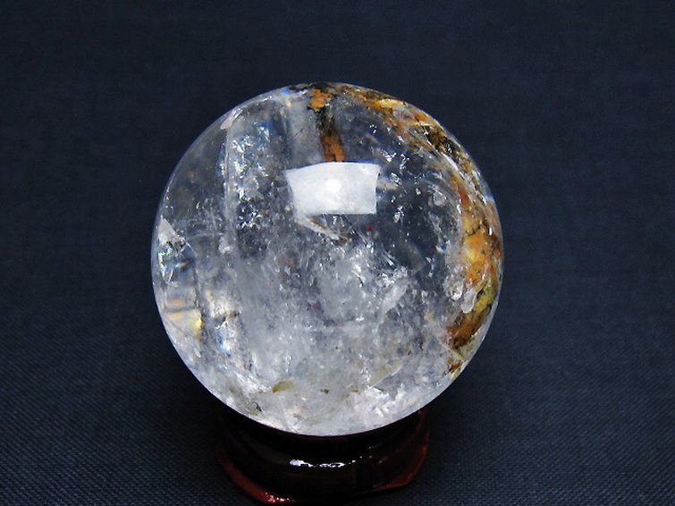 ヒマラヤ水晶 丸玉 36mm [T91-9054] 3枚目