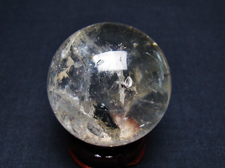 ヒマラヤ水晶 丸玉 35mm [T91-9066] 3枚目