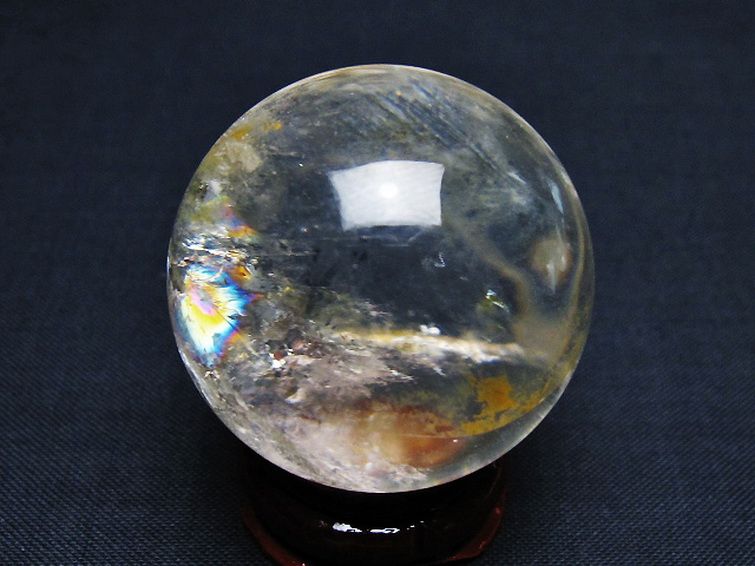 ヒマラヤ水晶 丸玉 35mm [T91-9067] 3枚目