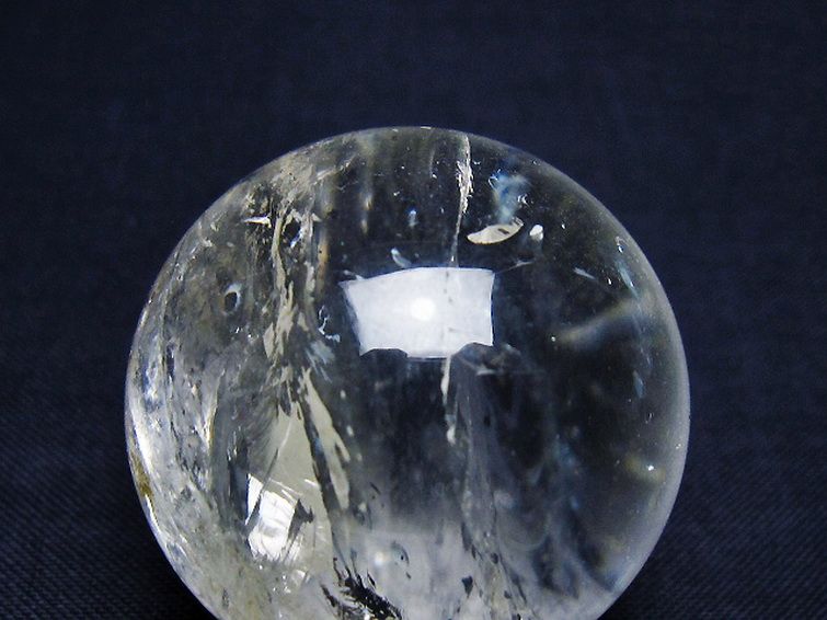 ヒマラヤ水晶 丸玉 35mm [T91-9068] 2枚目