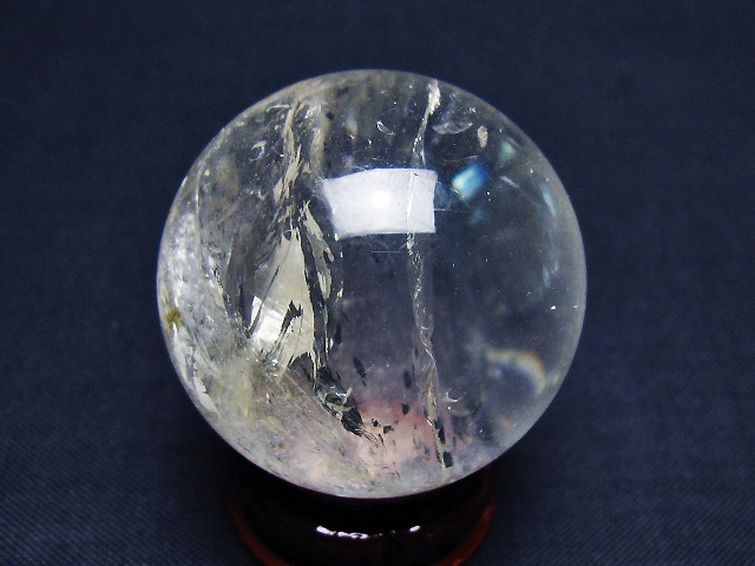 ヒマラヤ水晶 丸玉 35mm [T91-9068] 3枚目