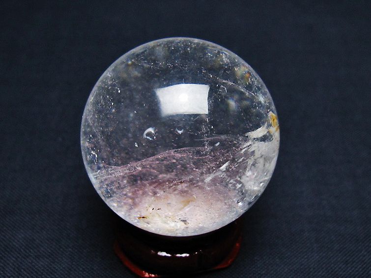 ヒマラヤ水晶 丸玉 34mm [T91-9070] 3枚目