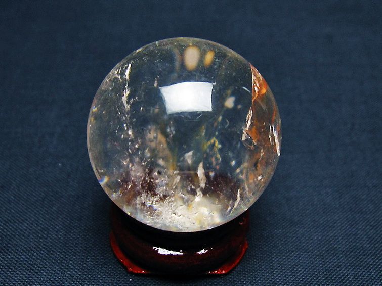 ヒマラヤ水晶 丸玉 31mm [T91-9079] 3枚目