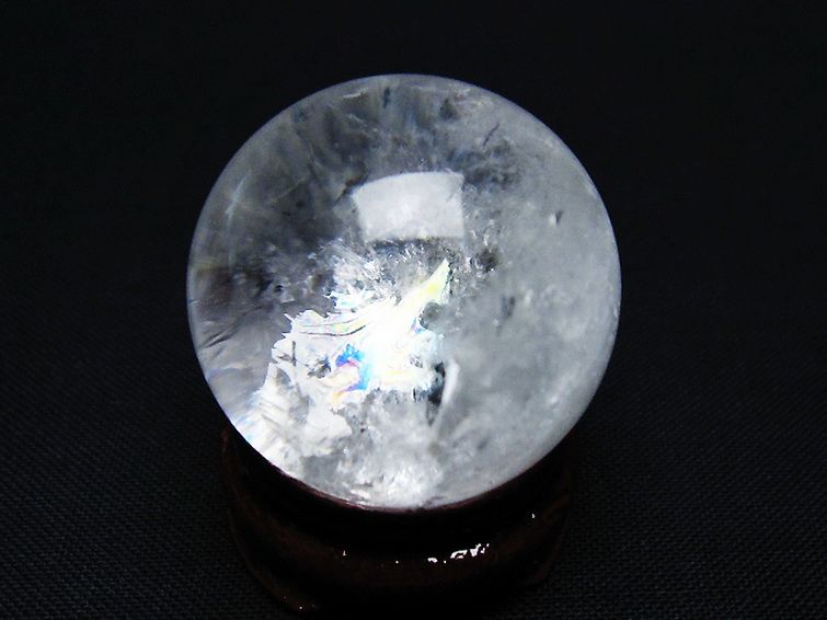 ヒマラヤ水晶 丸玉 27mm [t91-9133] 3枚目