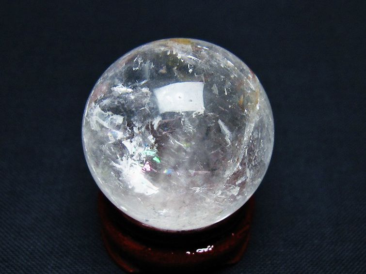 ヒマラヤ水晶 丸玉 28mm [t91-9143] 3枚目