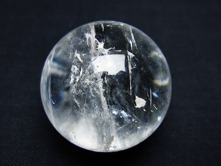 ヒマラヤ水晶 丸玉 29mm [t91-9157] 1枚目