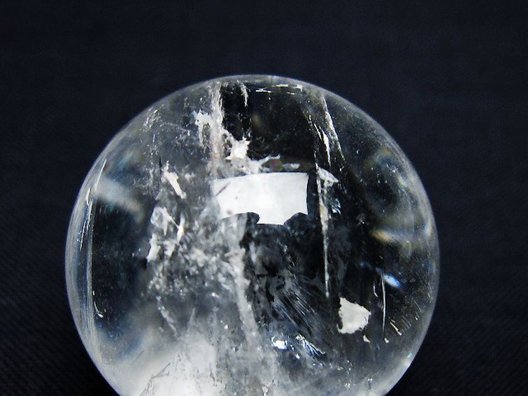 ヒマラヤ水晶 丸玉 29mm [t91-9157] 2枚目