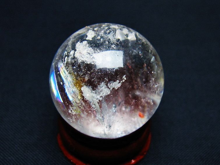 ヒマラヤ水晶 丸玉 27mm [t91-9163] 3枚目