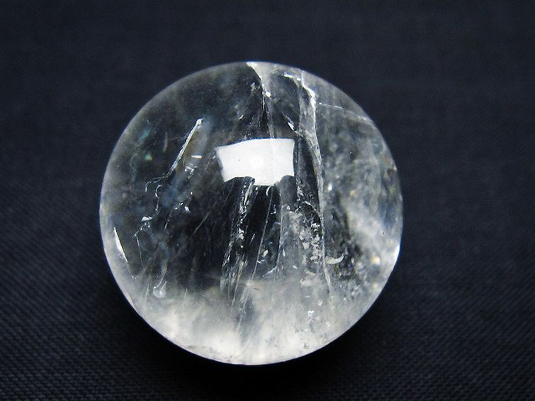 ヒマラヤ水晶 丸玉 26mm [t91-9165] 1枚目