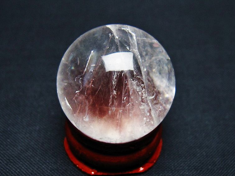 ヒマラヤ水晶 丸玉 26mm [t91-9165] 3枚目