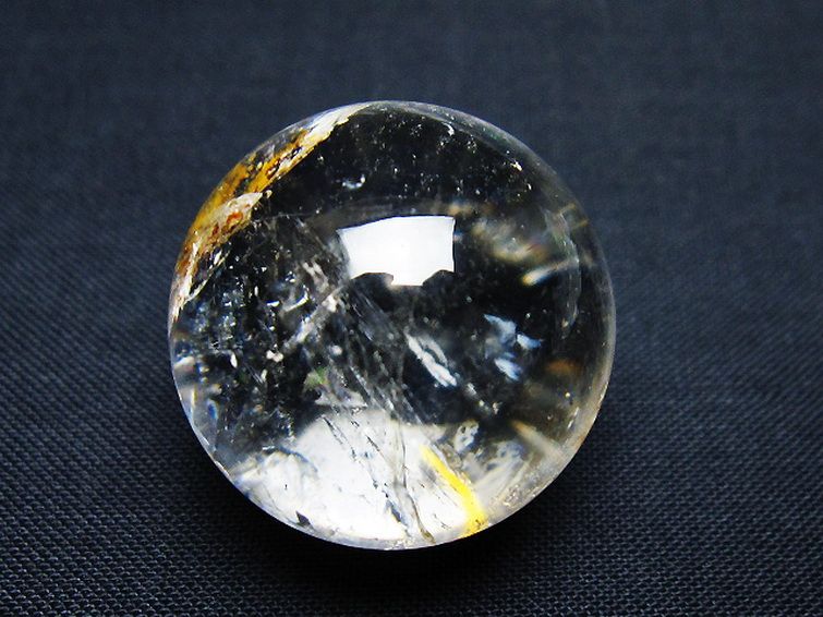 ヒマラヤ水晶 丸玉 26mm [t91-9171] 1枚目