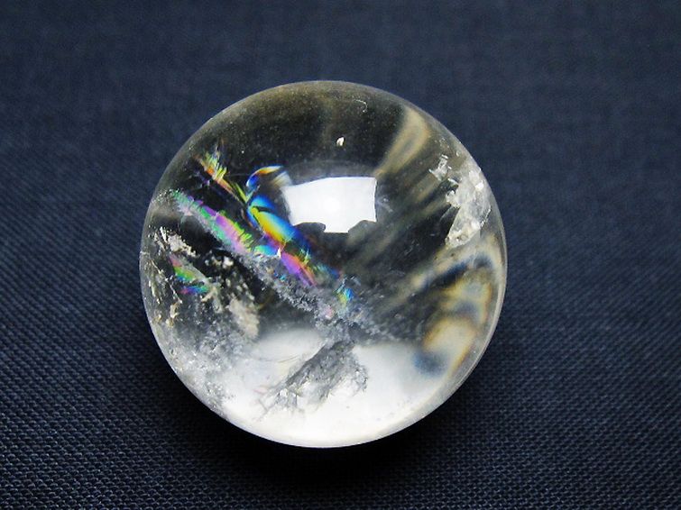 ヒマラヤ水晶 丸玉 27mm [t91-9174] 1枚目