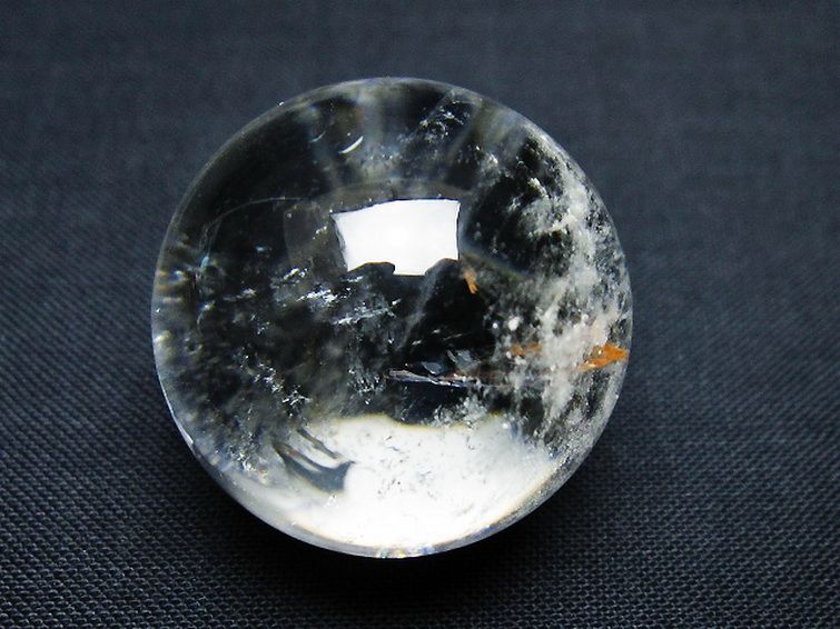 ヒマラヤ水晶 丸玉 28mm [t91-9177] 1枚目