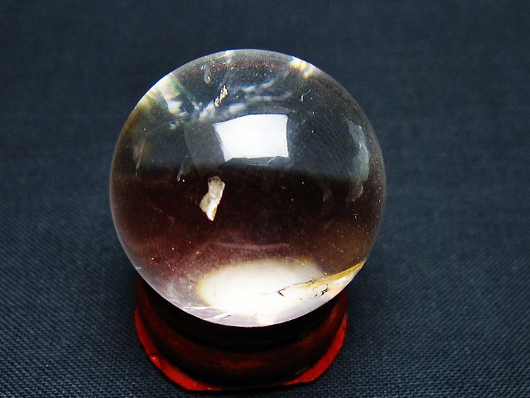 ヒマラヤ水晶 丸玉 28mm [t91-9179] 3枚目