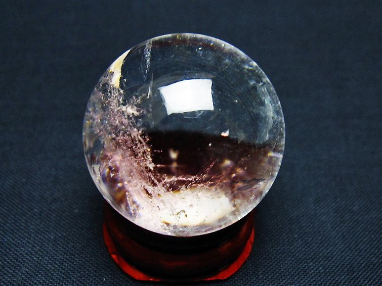 ヒマラヤ水晶 丸玉 29mm [t91-9181] 3枚目