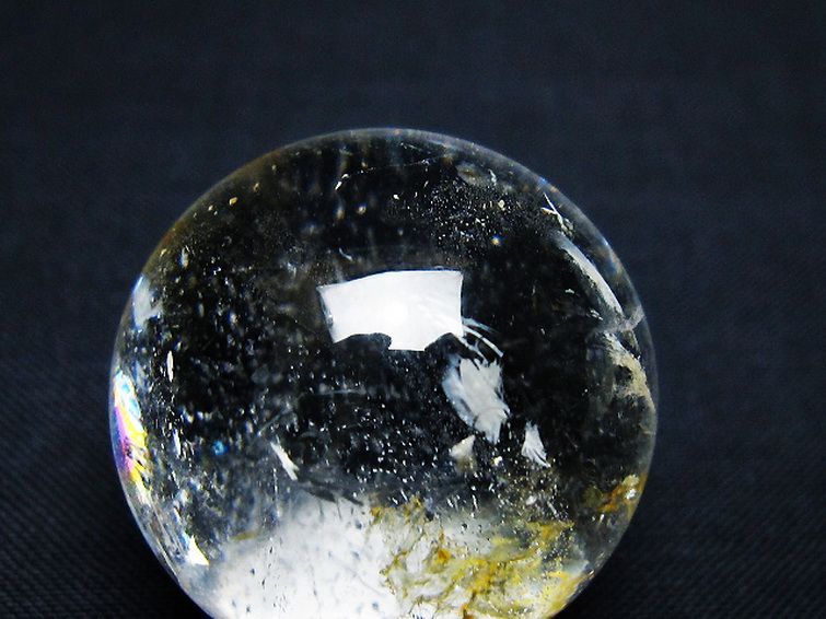 ヒマラヤ水晶 丸玉 29mm [t91-9182] 2枚目