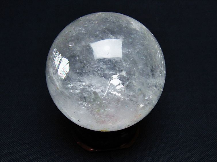 ヒマラヤ水晶 丸玉 38mm [t91-9194] 3枚目