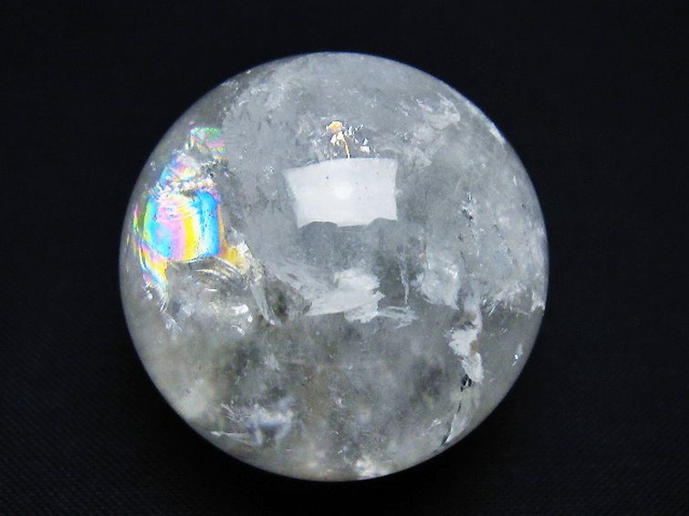 ヒマラヤ水晶 丸玉 36mm [t91-9195] 1枚目