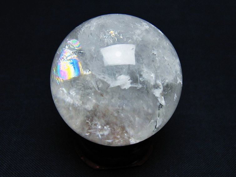 ヒマラヤ水晶 丸玉 36mm [t91-9195] 3枚目