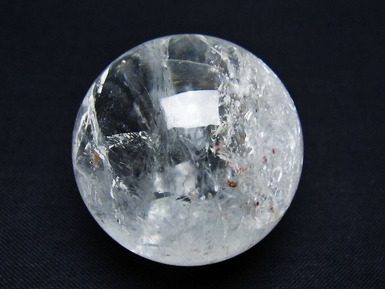 ヒマラヤ水晶 丸玉 36mm [t91-9196] 1枚目