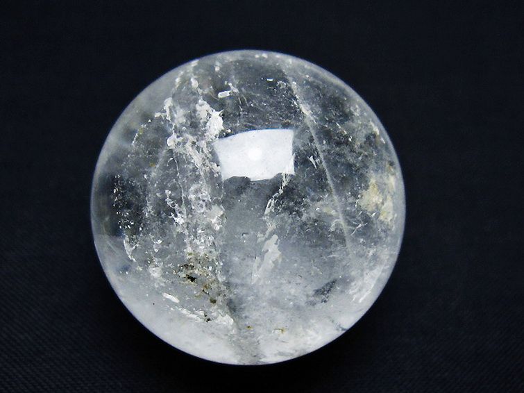 ヒマラヤ水晶 丸玉 35mm [t91-9200] 1枚目