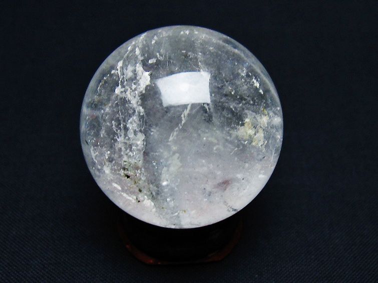 ヒマラヤ水晶 丸玉 35mm [t91-9200] 3枚目