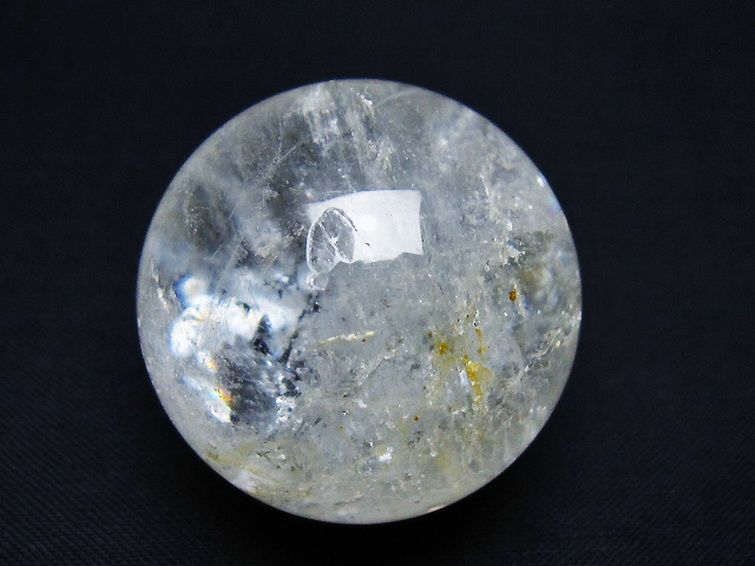 ヒマラヤ水晶 丸玉 35mm [t91-9201] 1枚目