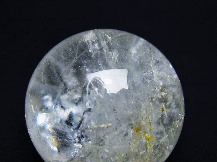 ヒマラヤ水晶 丸玉 35mm [t91-9201] 2枚目