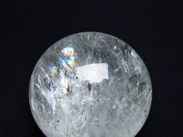 ヒマラヤ水晶 丸玉 35mm [t91-9202] 2枚目