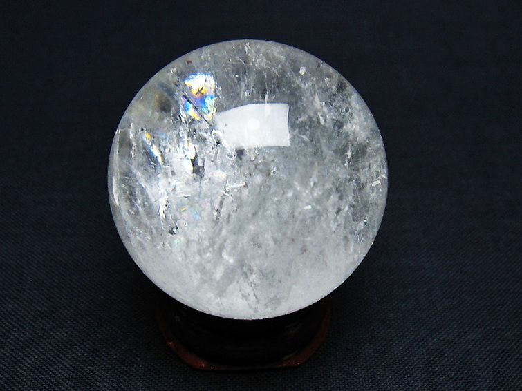 ヒマラヤ水晶 丸玉 35mm [t91-9202] 3枚目