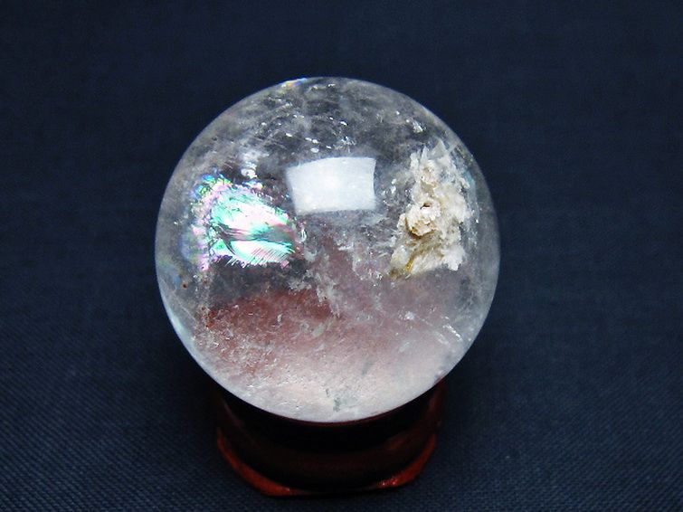 ヒマラヤ水晶 丸玉 32mm [t91-9211] 3枚目