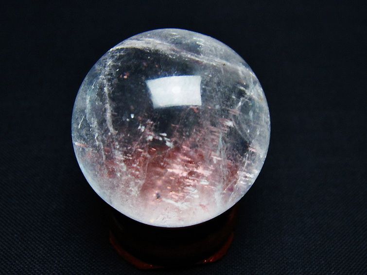 ヒマラヤ水晶 丸玉 32mm [t91-9214] 3枚目