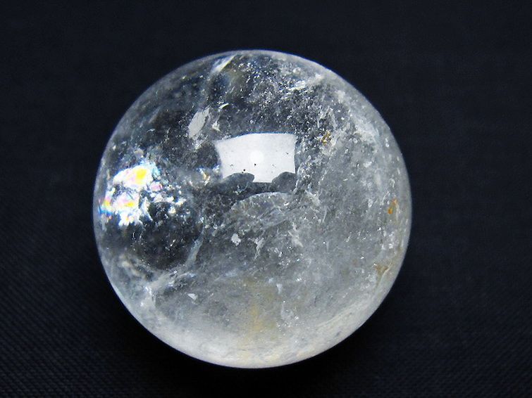 ヒマラヤ水晶 丸玉 31mm [t91-9215] 1枚目