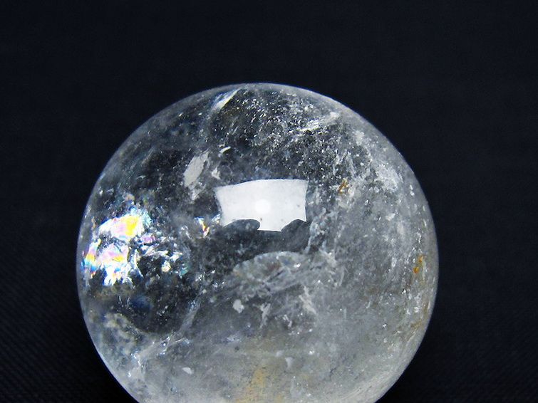 ヒマラヤ水晶 丸玉 31mm [t91-9215] 2枚目