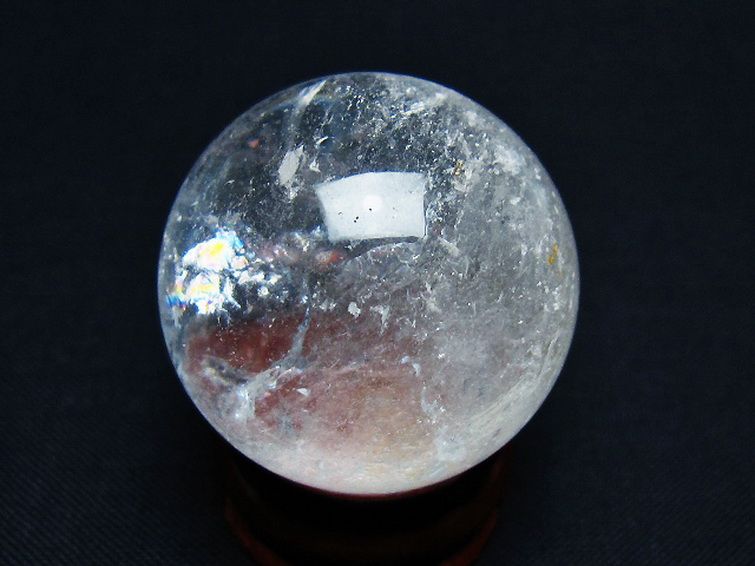 ヒマラヤ水晶 丸玉 31mm [t91-9215] 3枚目